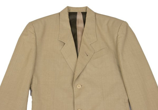 Jean Paul GAULTIER HOMME Cotton Linen 3B Jacket Beige Size M