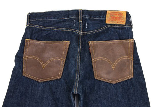 JUNYA WATANABE MAN x Levi's Leather Denim Indigo Size SS