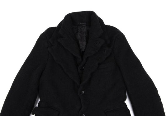 COMME des GARCONS HOMME PLUS Felted Jacket Black Size S