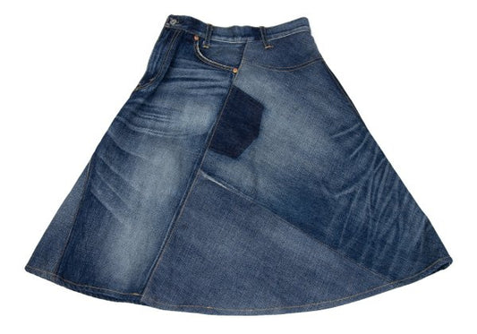 JUNYA WATANABE COMME des GARCONS Skirt Indigo Size XS