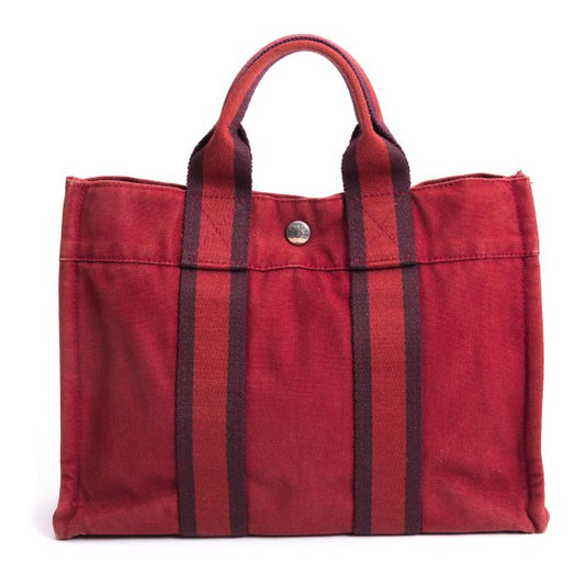 HERMES Fourre-Tout PM Cotton Mini Bag