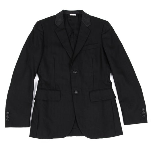 COMME des GARCONS HOMME PLUS Wool Jacket Black Size XS