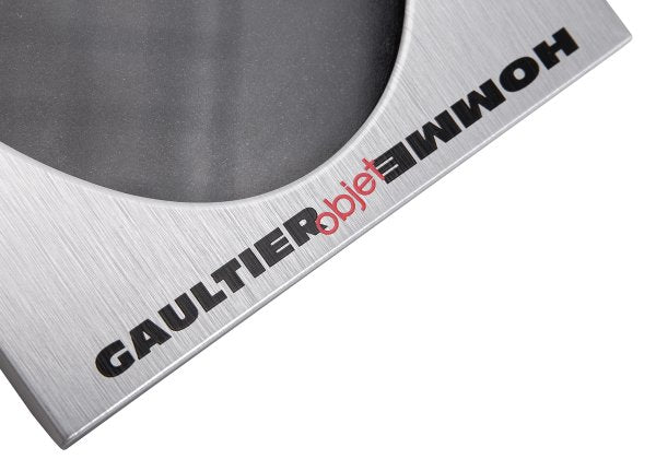 Jean Paul GAULTIER HOMME objet Metal Photo Frame Silver