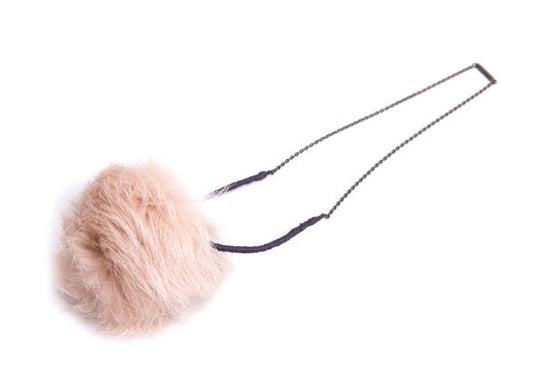 UNDERCOVER Silver 925 Rabbit Necklace Pink