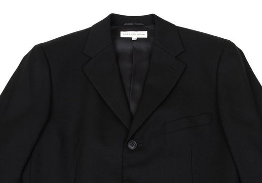 DRIES VAN NOTEN Wool 3B Jacket Black Size 48