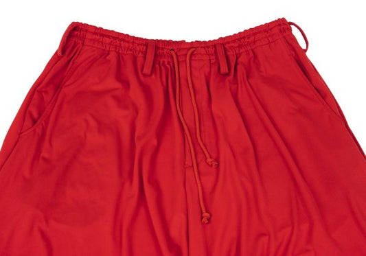 S'YTE Red Polyester Drawcord Sarouel Pants Size 3