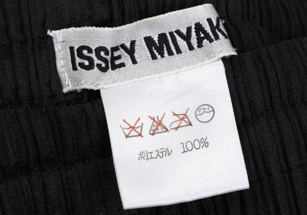 ISSEY MIYAKE Pleated Pants Black Size S