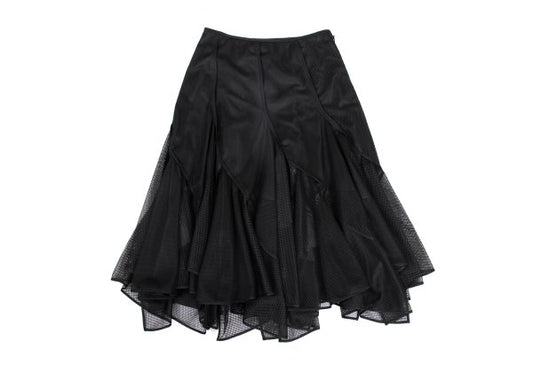 JUNYA WATANABE COMME des GARCONS Poly Mesh Blk Skirt Size XS