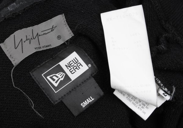 Yohji Yamamoto POUR HOMME New Era Logo Hoodie Black Size 2