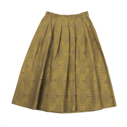 Tomorrowland MACPHEE Graphic Jacquard Tuck Skirt Size 36