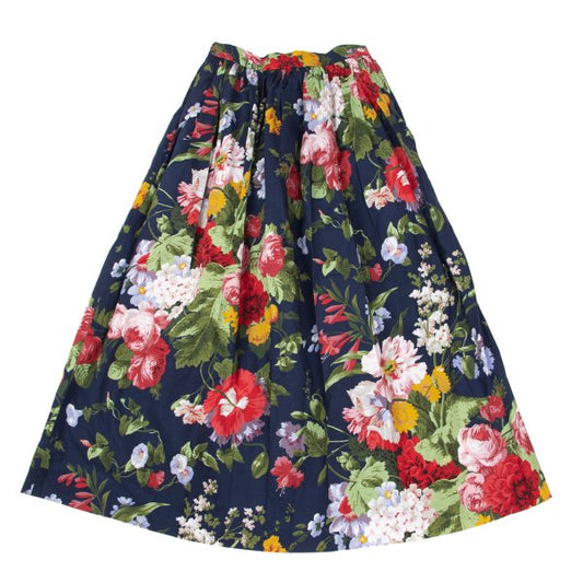 RALPH RALPH LAUREN Floral Print Cotton Skirt Multi Size 7