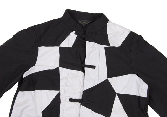 BLACK COMME des GARCONS 25SS Bi-Color Jacket Black Size L