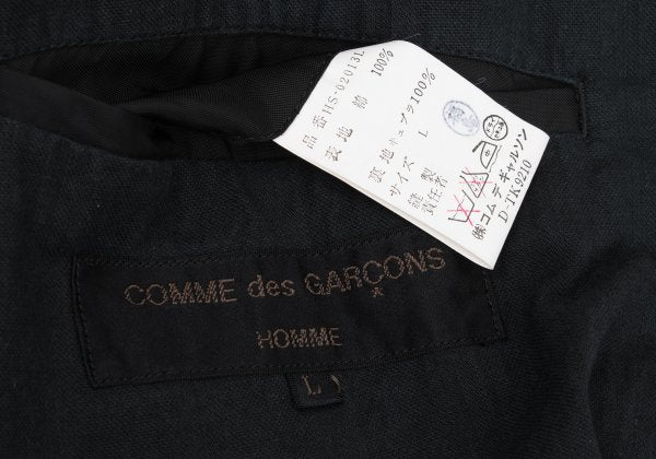 COMME des GARCONS HOMME Shadow Stripe 2B Jacket Black Size L