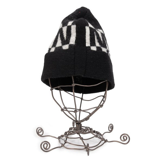 JUNYA WATANABE MAN COMME des GARCONS Checker Black White Cap