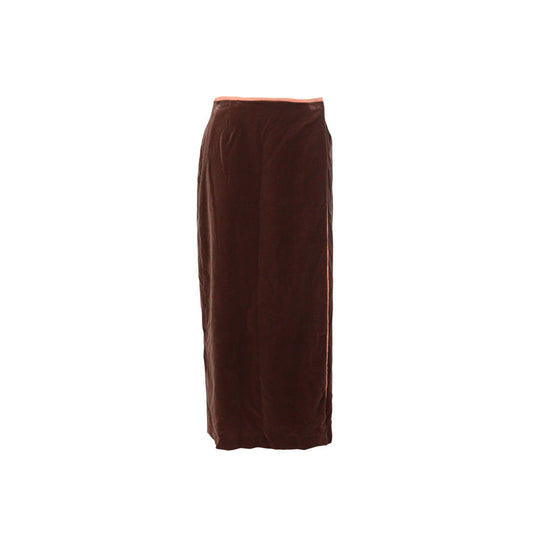 Maison Martin Margiela 1999 A/W Brown Cotton Skirt Size 42