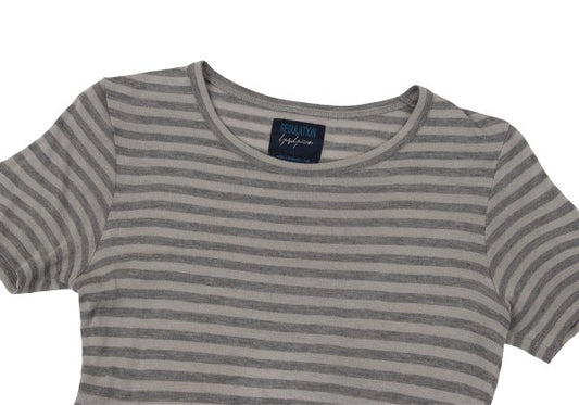 REGULATION yohji yamamoto Border T-Shirt Gray Size 3