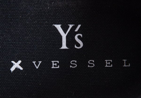 Y's x xVessel Dial Lace-Up Leather Sneakers Black Size 25CM