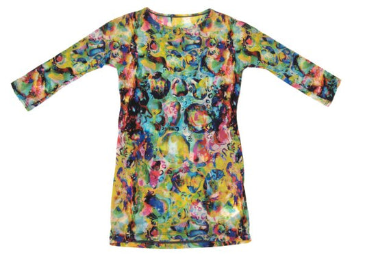 Yohji Yamamoto FEMME Colorful Bubble Top Multi Size 2