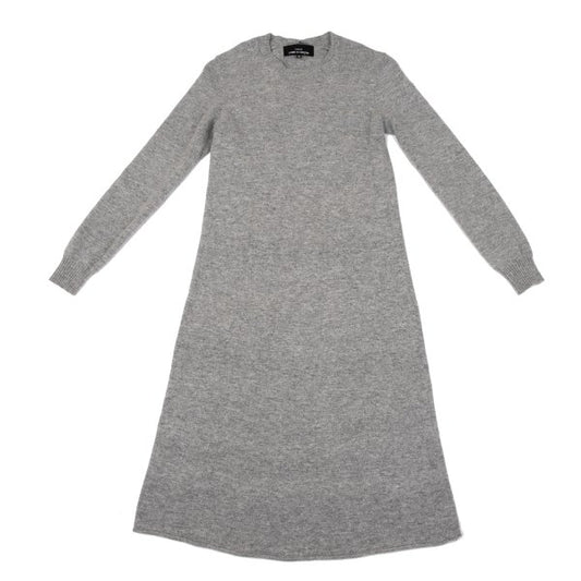 tricot COMME des GARCONS Wool Blend Knit Dress Gray Size M