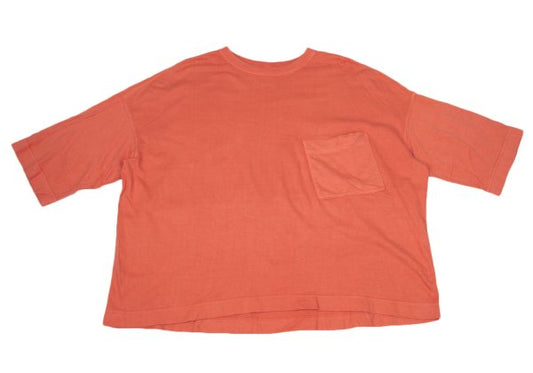 ARTS&SCIENCE Cotton Wide Pocket T-Shirt Orange Size 1