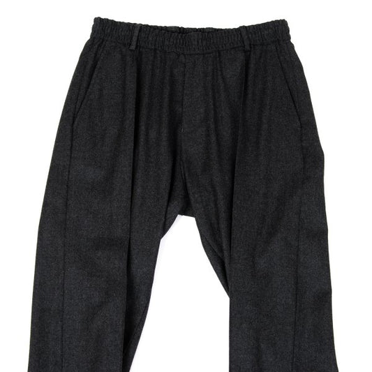 EMPORIO ARMANI Cashmere Blend Wool Easy Pants Gray Size 44