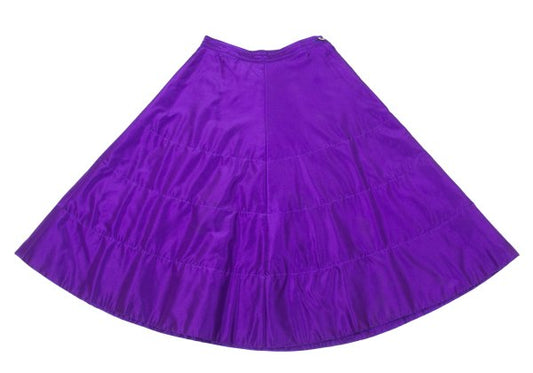 COMME des GARCONS Quilted Flare Skirt Purple Size S