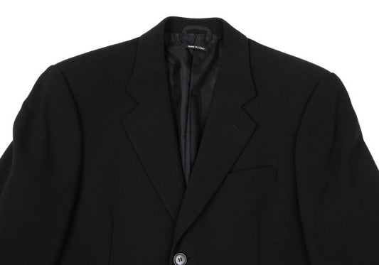 GIORGIO ARMANI Wool 3-Button Jacket Black Size 48