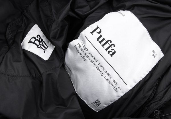 Bacon PUFFA RING WLT Stand Collar Down Jacket Black Size S