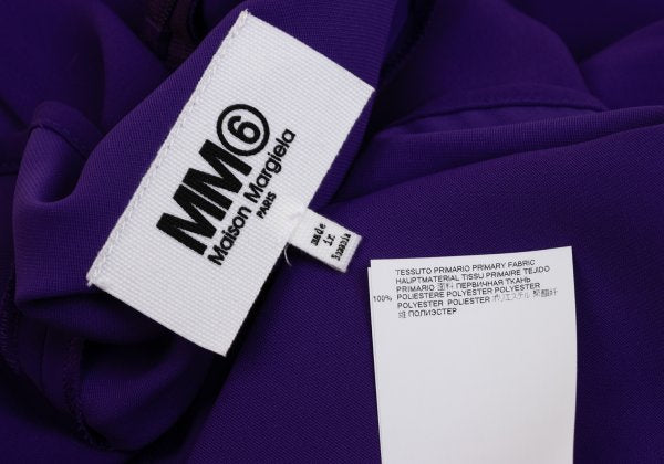 MM6 MAISON MARGIELA 19SS Asymmetric Blouse Purple Size 36