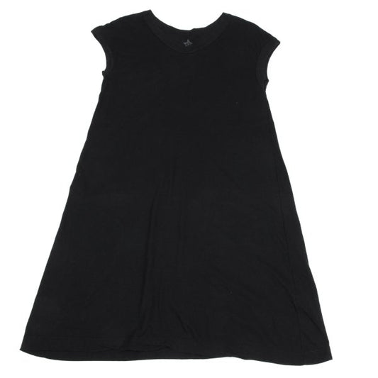 45rpm Cotton Sleeveless Tunic Black Blouse Size 2