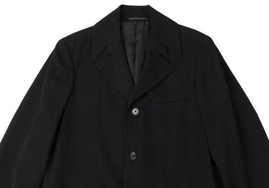 Yohji Yamamoto POUR HOMME Wool Design Jacket Black Size M