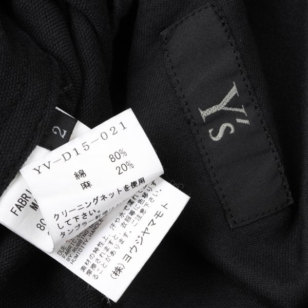 Y's Denim Sleeveless Dress Black Size 2