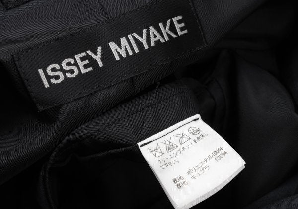 ISSEY MIYAKE MEN Poly Dot Embossed Jacket Black Size 2