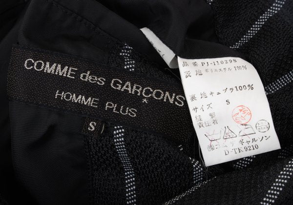 COMME des GARCONS HOMME PLUS Poly Cord Jacket Black Size S