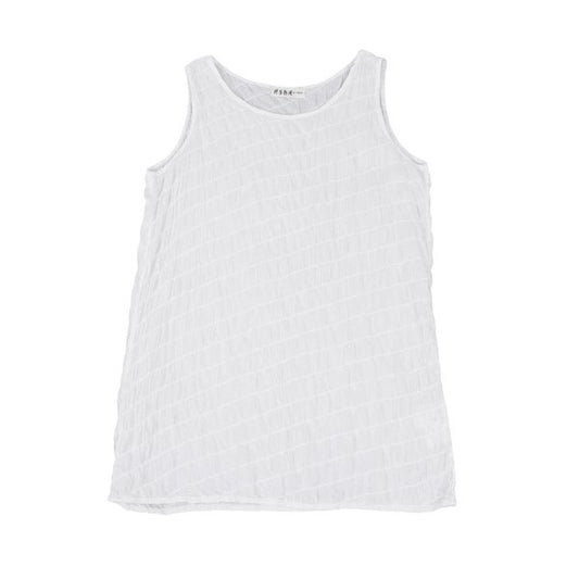 Issey Miyake ASHA BY MDS Stitch Border Tank Top Size M