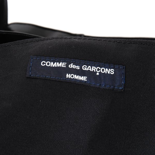COMME des GARCONS HOMME 24AW Faux Leather Shoulder Bag Black