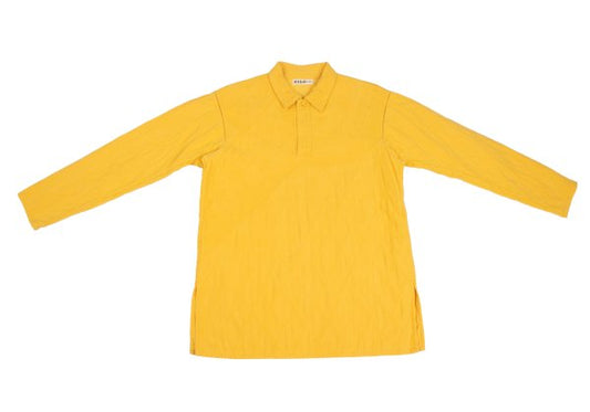 Issey Miyake ASHA BY MDS Ethnic Embroidered Long Polo Size M