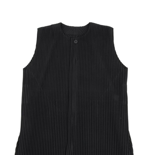 HOMME PLISSE ISSEY MIYAKE Pleated All-in-One Black Size 1