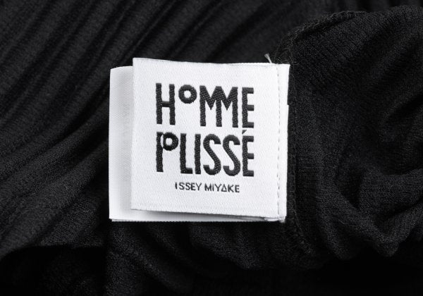 HOMME PLISSE ISSEY MIYAKE Pleated All-in-One Black Size 1