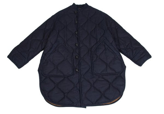 45rpm 22AW Cotton Quilted Blouson Jacket Blue Size 2