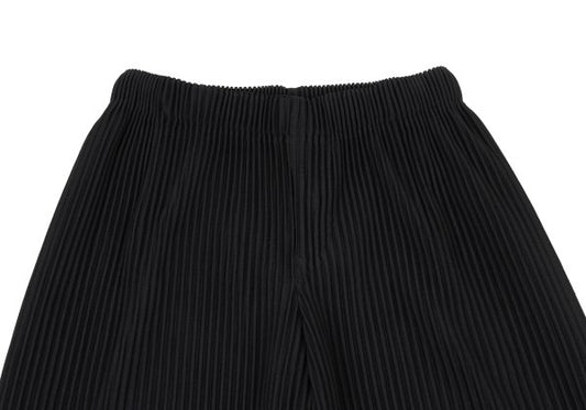 HOMME PLISSE ISSEY MIYAKE Pleated Pants Black Size 1