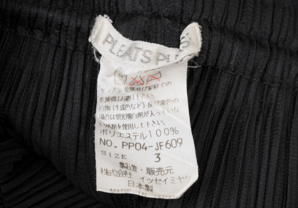 PLEATS PLEASE Pleats Straight Pants Black Size 3