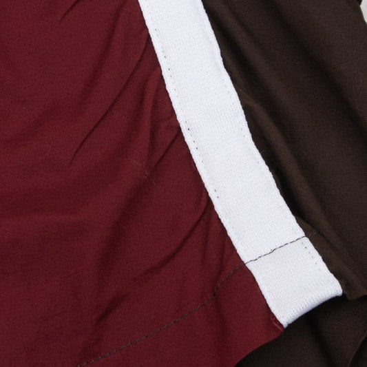 COMME des GARCONS HOMME Bicolor Side Jacket Brown Size S