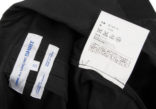 COMME des GARCONS SHIRT 04SS Cotton Zip Jacket Black Size S