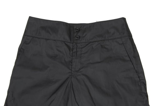 ISSEY MIYAKE Pleated Hem Polyester Shorts Gray Size 3