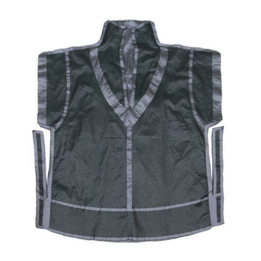 ISSEY MIYAKE A-POC Nylon Poly Cutting Blouse Gray Size 2