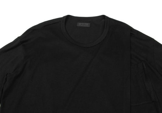 S'YTE Layered Wrap Acrylic Long Sleeve Black Size 3