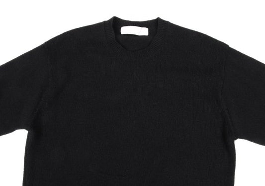 COMME des GARCONS HOMME Camel Blend Sweater Black Size L