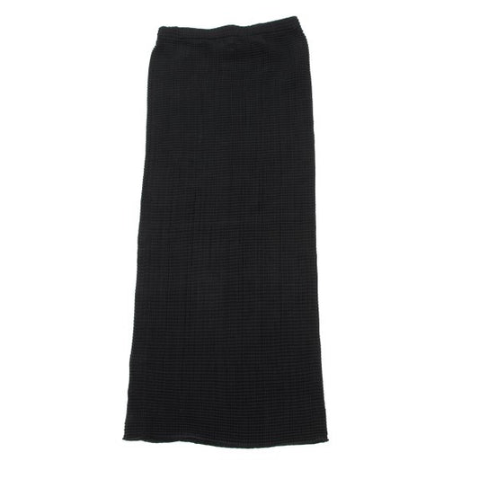ISSEY MIYAKE 97AW Stretch Pleated Skirt Black Size M
