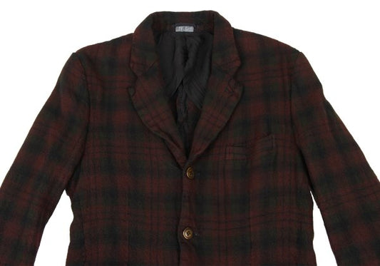 COMME des GARCONS HOMME PLUS EVER GREEN Jacket Red Size M